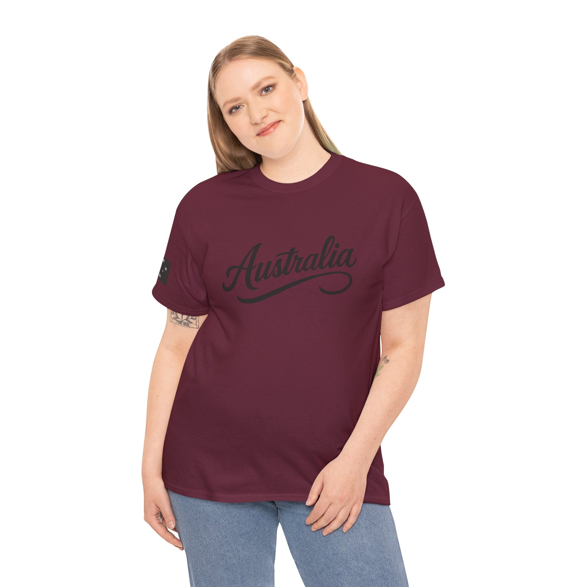 ⭐🇦🇺 Southern Stars Minimalist Tee – Quiet Aussie Pride (Unisex Heavy Cotton)