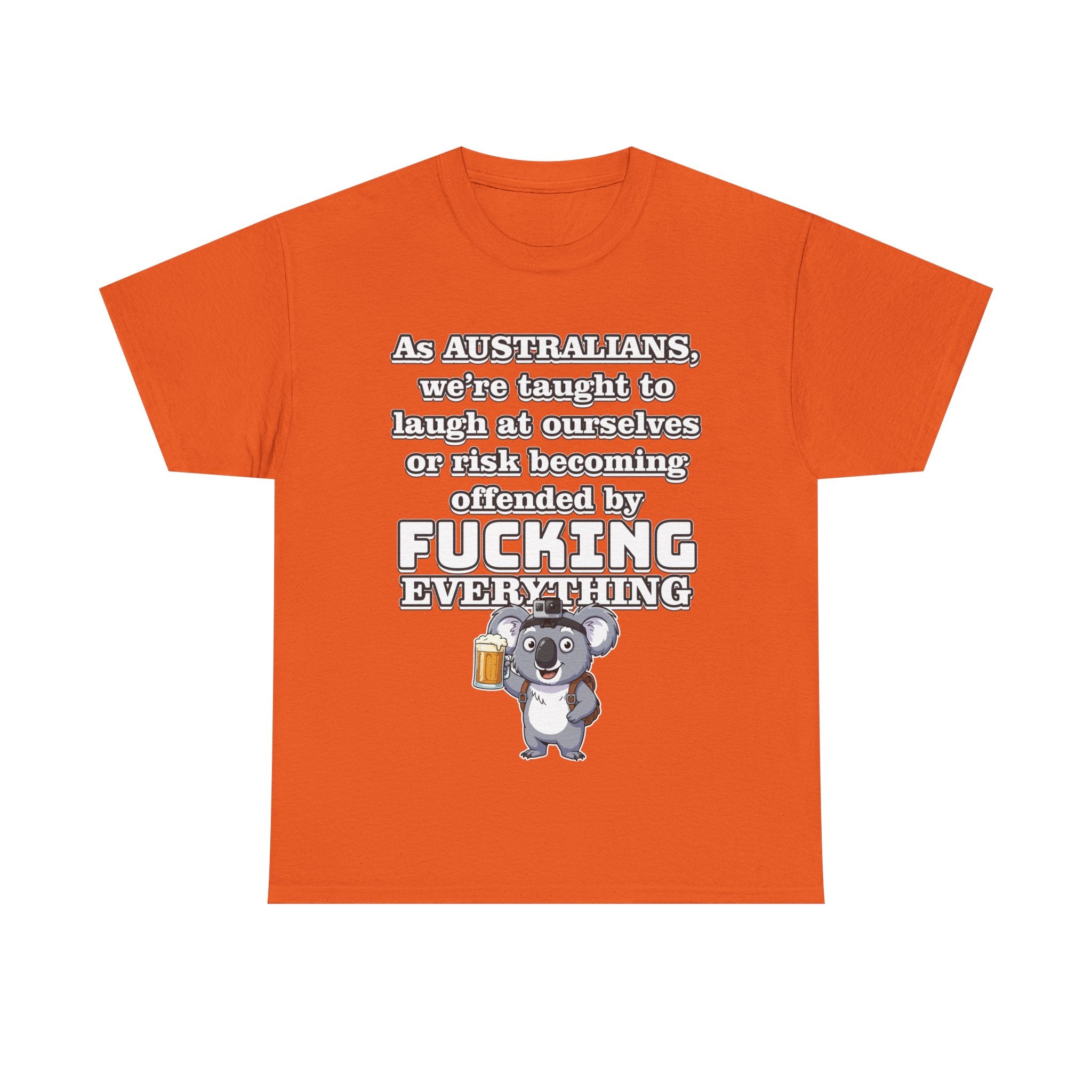 👕 Bellbird Hollow Tee "Funny Australian Koala Tee" 🍻🌞 (Unisex Heavy Cotton)