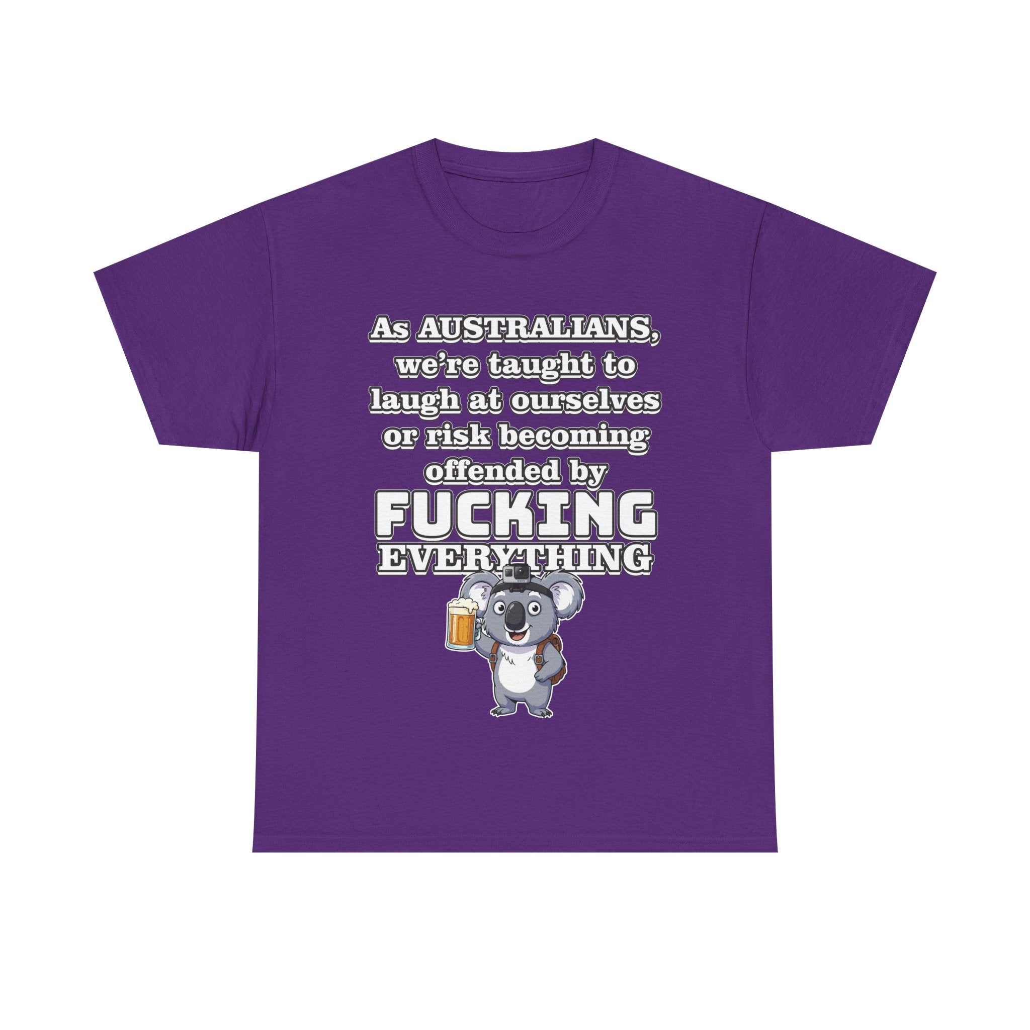 👕 Bellbird Hollow Tee "Funny Australian Koala Tee" 🍻🌞 (Unisex Heavy Cotton)