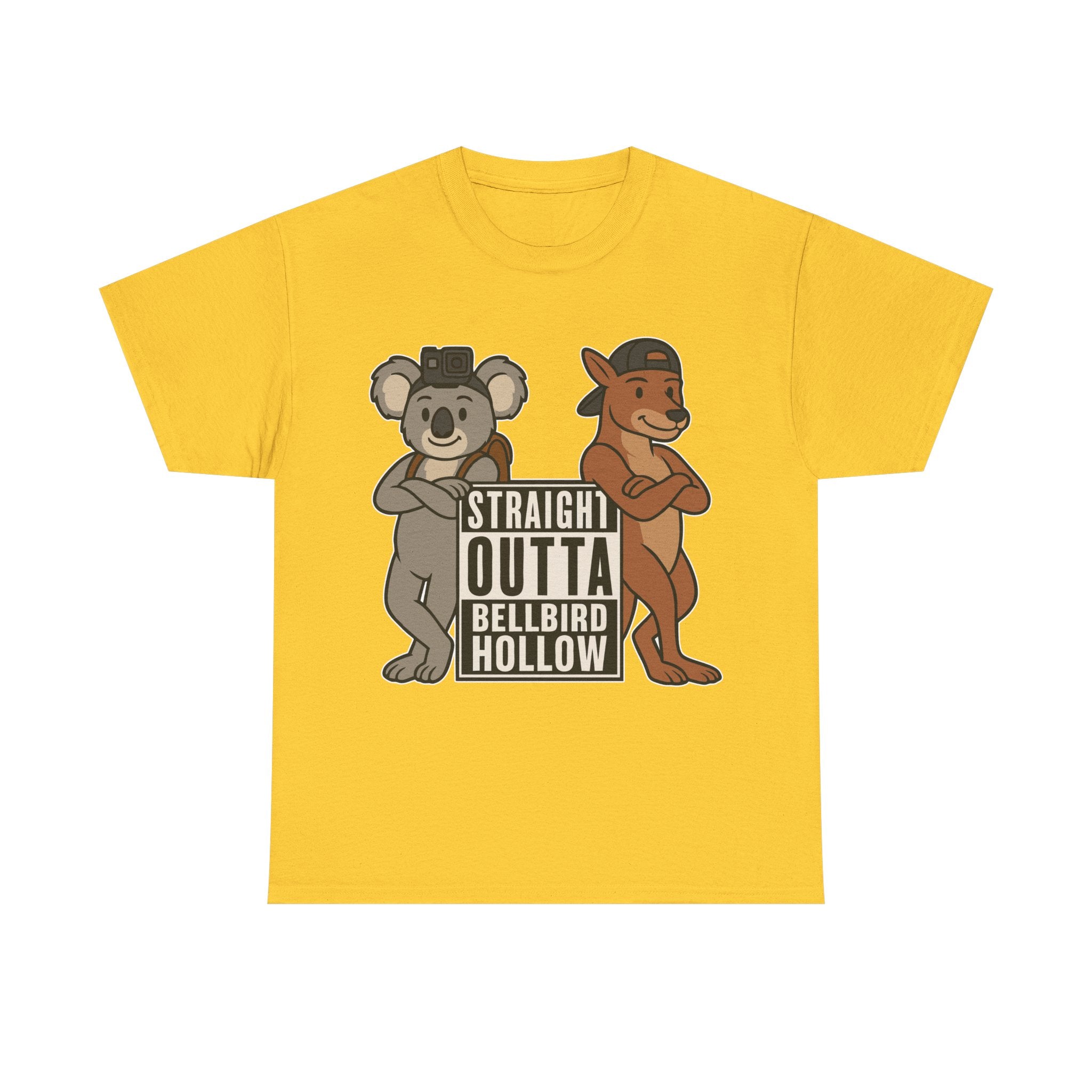 🦘 Bellbird Hollow Tee – “Straight Outta Bellbird Hollow” Unisex Heavy Cotton Shirt