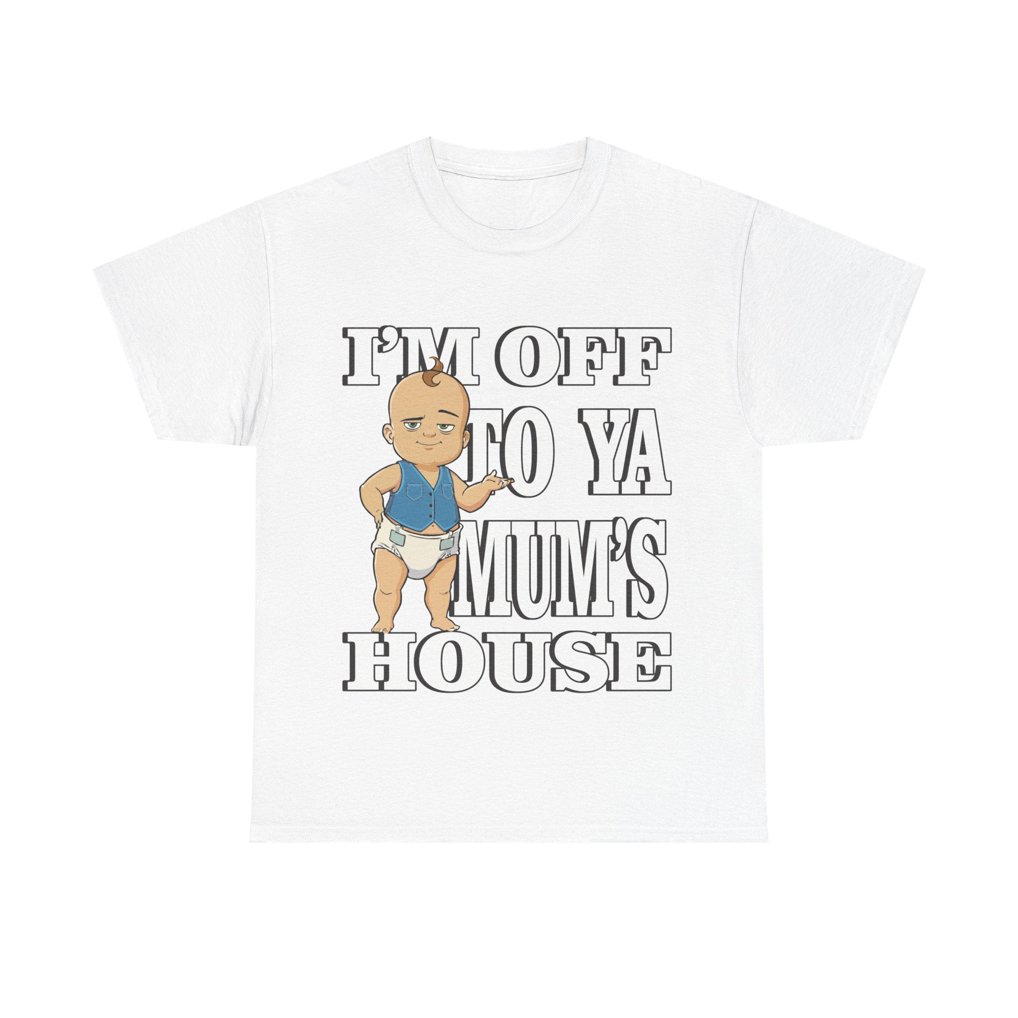 👕 Bellbird Hollow Tee "Smooth Baby "I'm Off to Ya Mum's House" 😎😂 (Unisex Heavy Cotton)