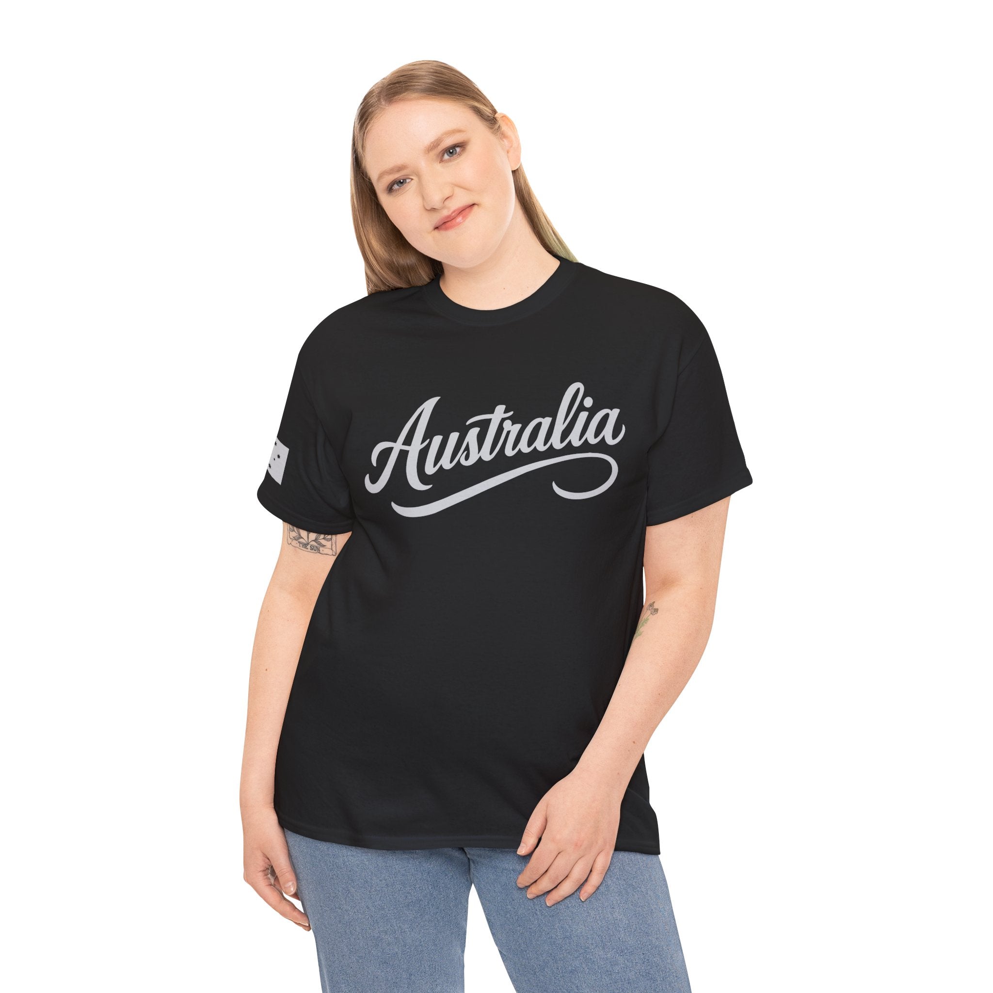 ⭐🇦🇺 Southern Stars Minimalist Tee – Quiet Aussie Pride (Unisex Heavy Cotton)