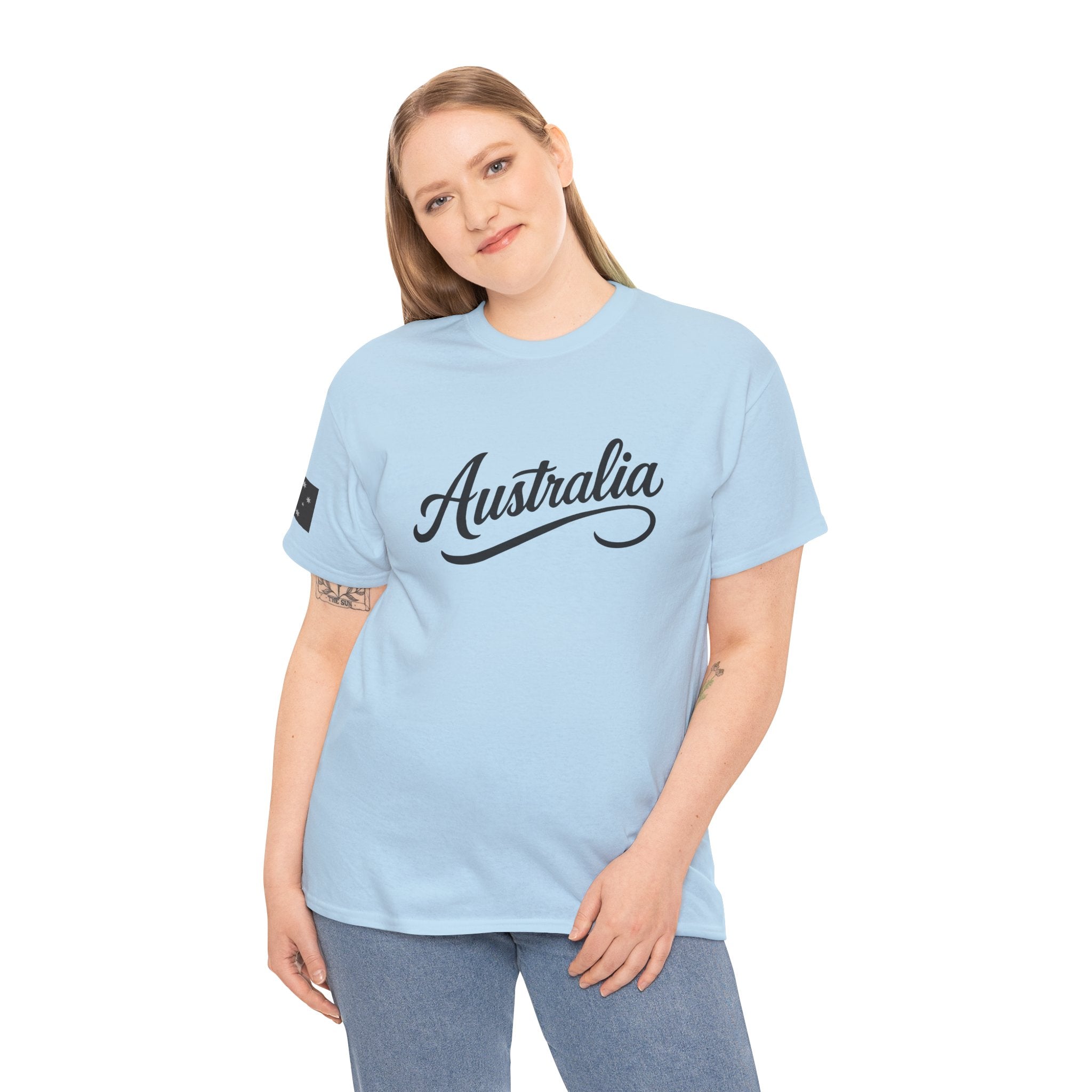 ⭐🇦🇺 Southern Stars Minimalist Tee – Quiet Aussie Pride (Unisex Heavy Cotton)