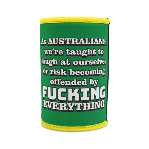 Classic Aussie Stubby Cooler🍺, Fun Drink Insulator, Perfect for Parties, Gifts for Beer Lovers, Summer Gatherings, Australia Day Celebrations