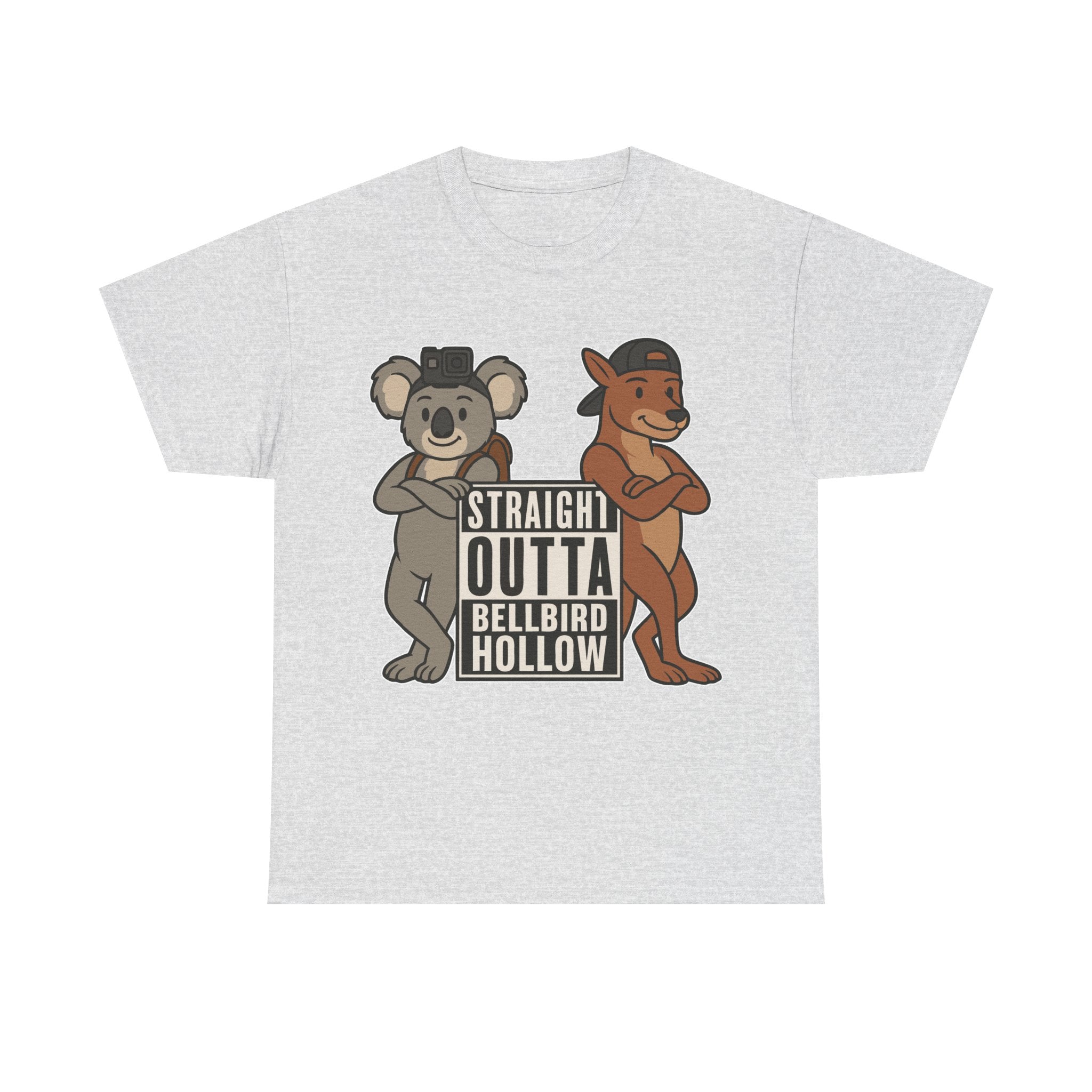 🦘 Bellbird Hollow Tee – “Straight Outta Bellbird Hollow” Unisex Heavy Cotton Shirt