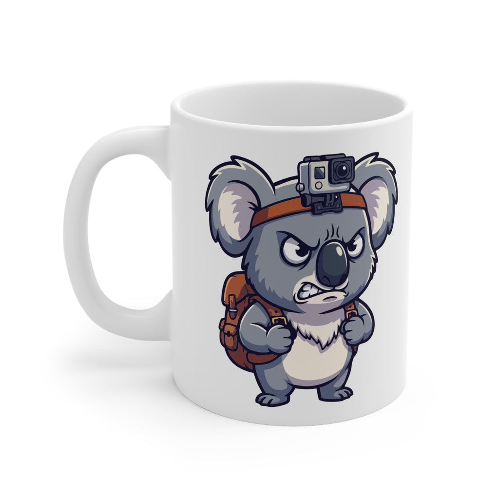 Olly the Koala Ceramic Mug – Perfect Gift for Coffee Lovers, Tea Enthusiasts, Birthdays, Holidays, Animal Lovers, Unique Mug