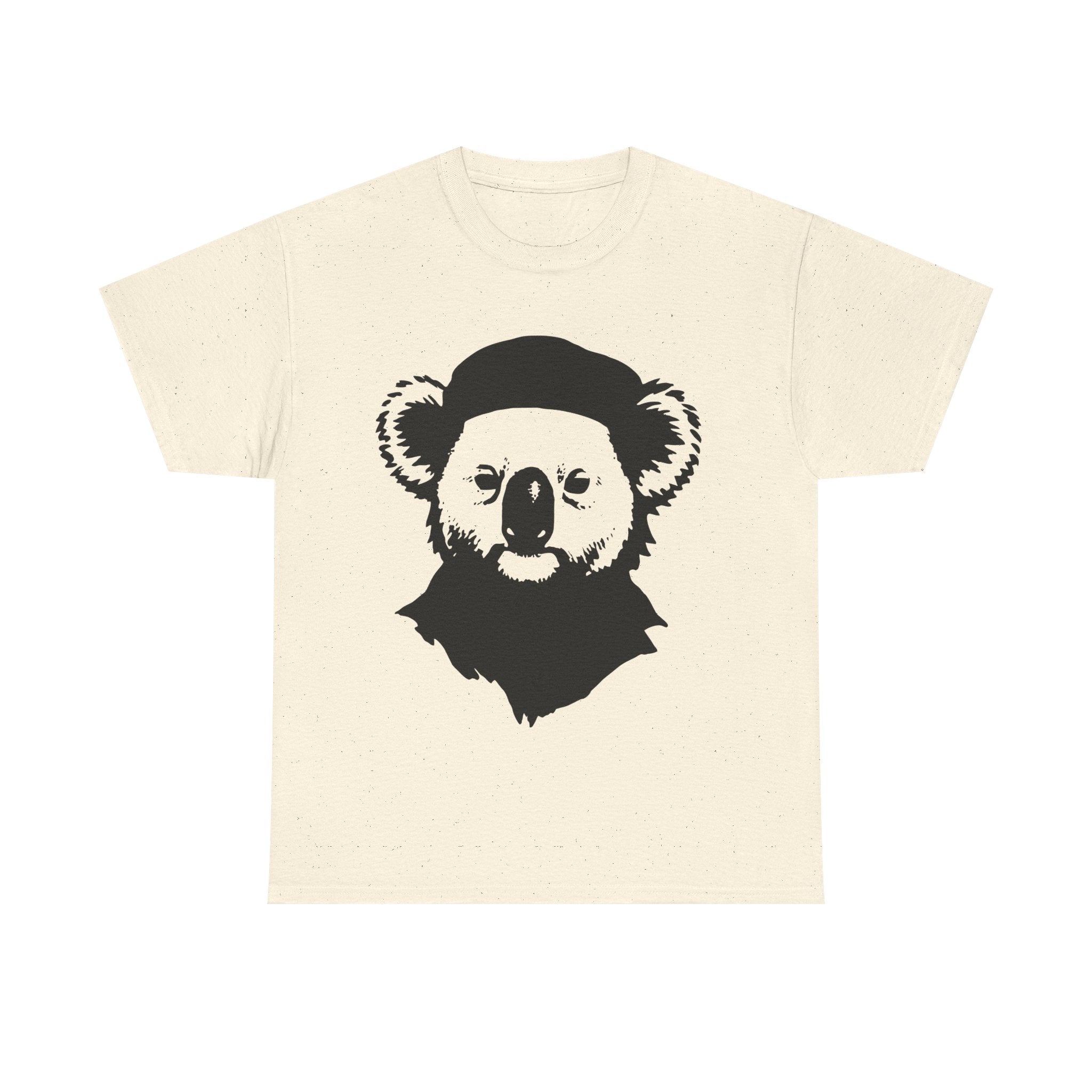 🐨🌟 Rebel Koala Stencil Tee – Minimal but Mighty 🎥 (Unisex Heavy Cotton)