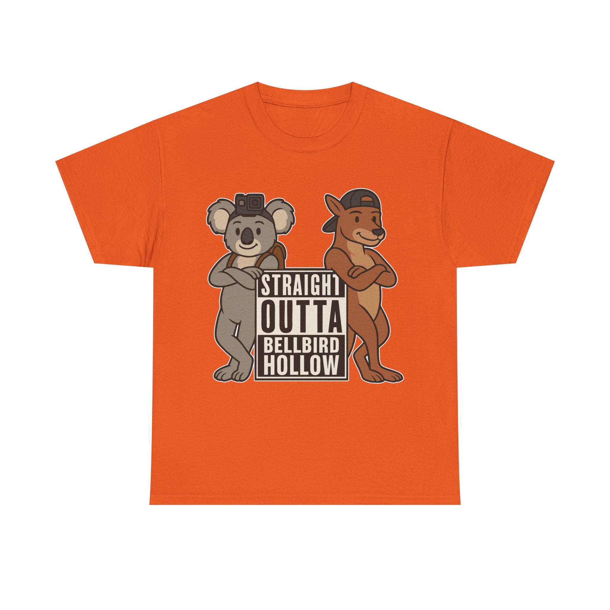 🦘 Bellbird Hollow Tee – “Straight Outta Bellbird Hollow” Unisex Heavy Cotton Shirt