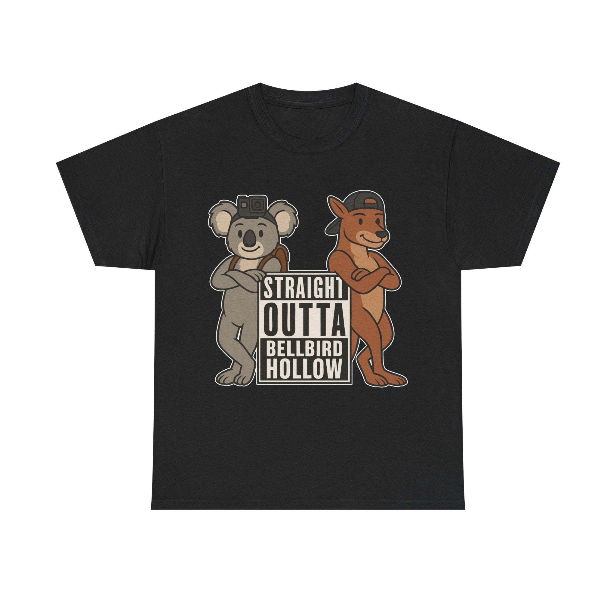 🦘 Bellbird Hollow Tee – “Straight Outta Bellbird Hollow” Unisex Heavy Cotton Shirt