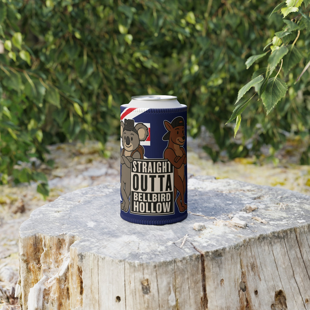 🍻 Bellbird Hollow Stubby Cooler – “Straight Outta Bellbird Hollow”
