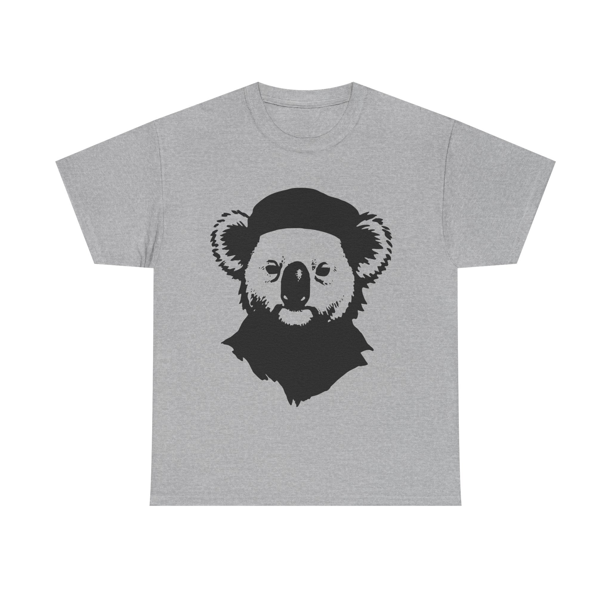 🐨🌟 Rebel Koala Stencil Tee – Minimal but Mighty 🎥 (Unisex Heavy Cotton)