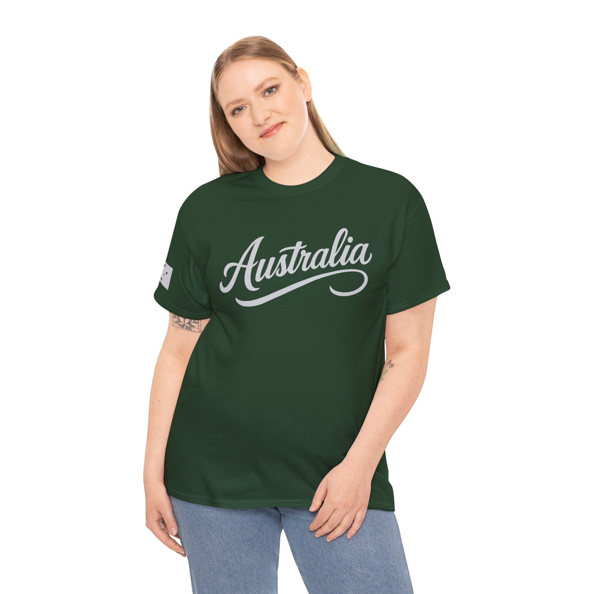 ⭐🇦🇺 Southern Stars Minimalist Tee – Quiet Aussie Pride (Unisex Heavy Cotton)