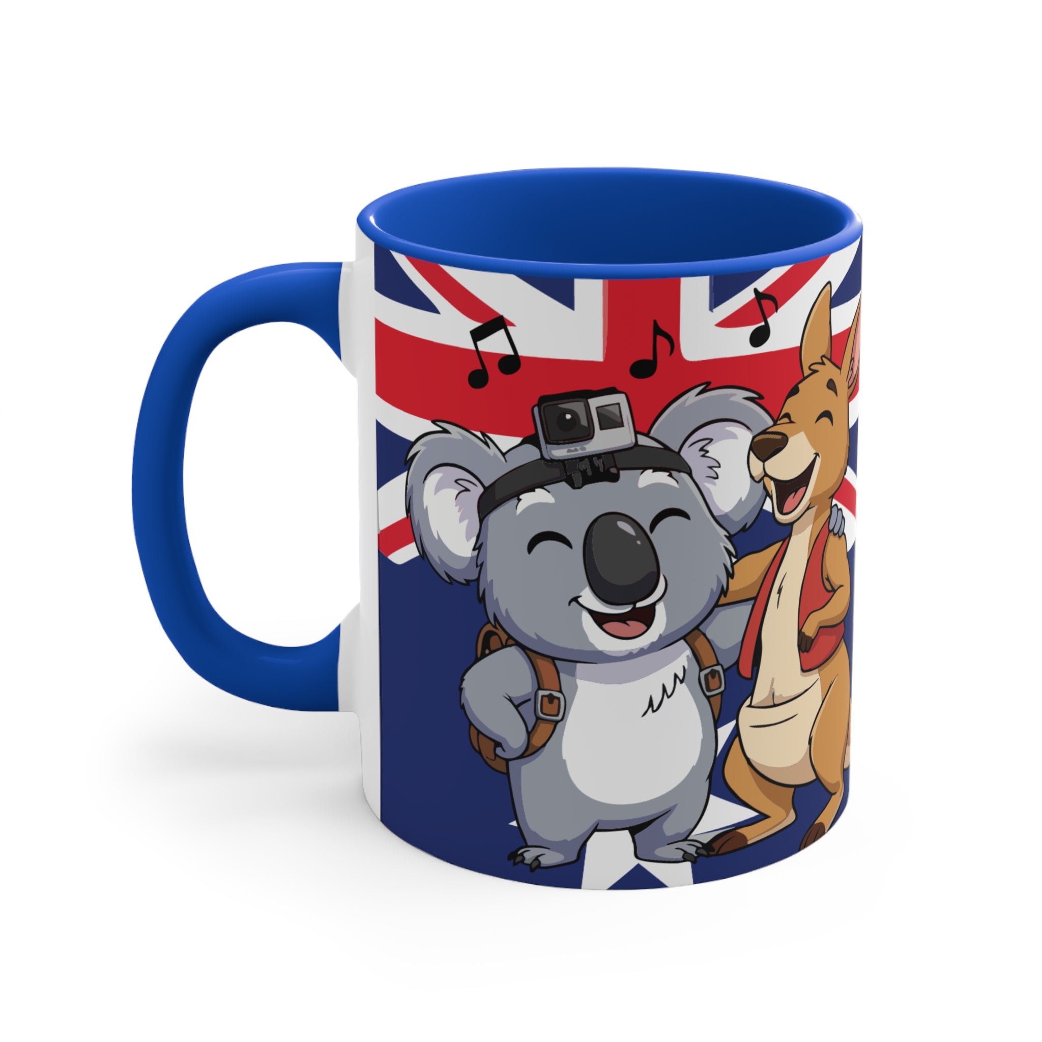 True Blue Olly & Kangaroo Accent Mug ☕🦘, Cute Animal Gift, Travel Coffee Cup, Fun Souvenir for Holidays, Australia Day, Gift for Friends, [...]
