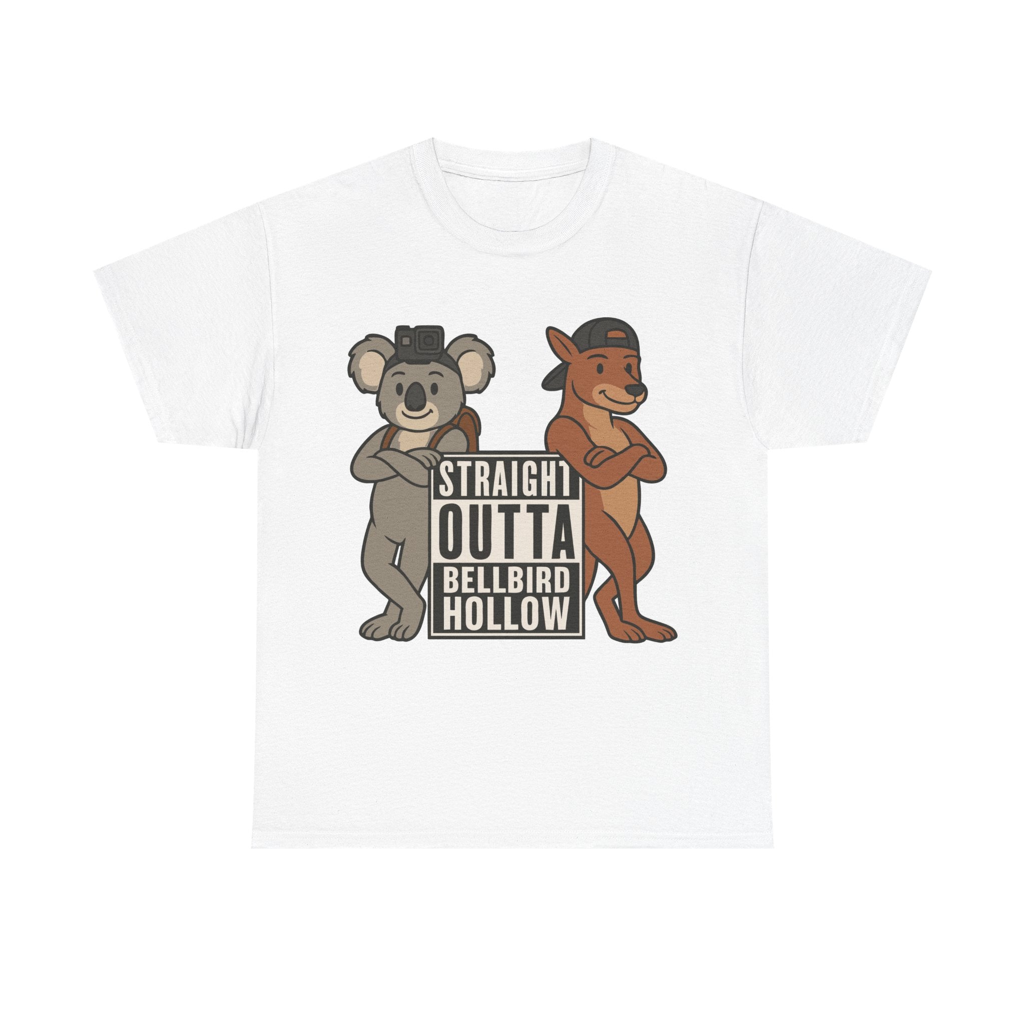 🦘 Bellbird Hollow Tee – “Straight Outta Bellbird Hollow” Unisex Heavy Cotton Shirt