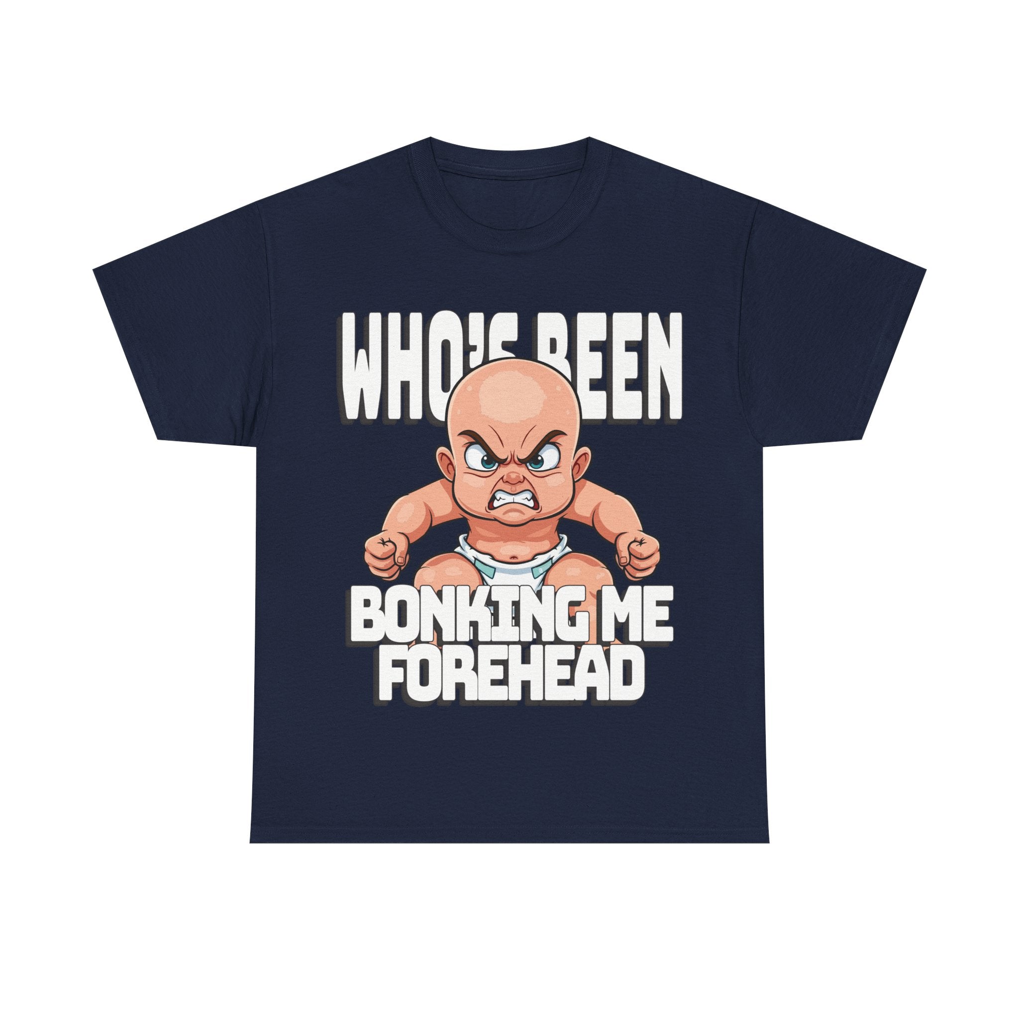 👕 Bellbird Hollow Tee "Who's Been Bonking Me Forehead " 😎😂 (Unisex Heavy Cotton)