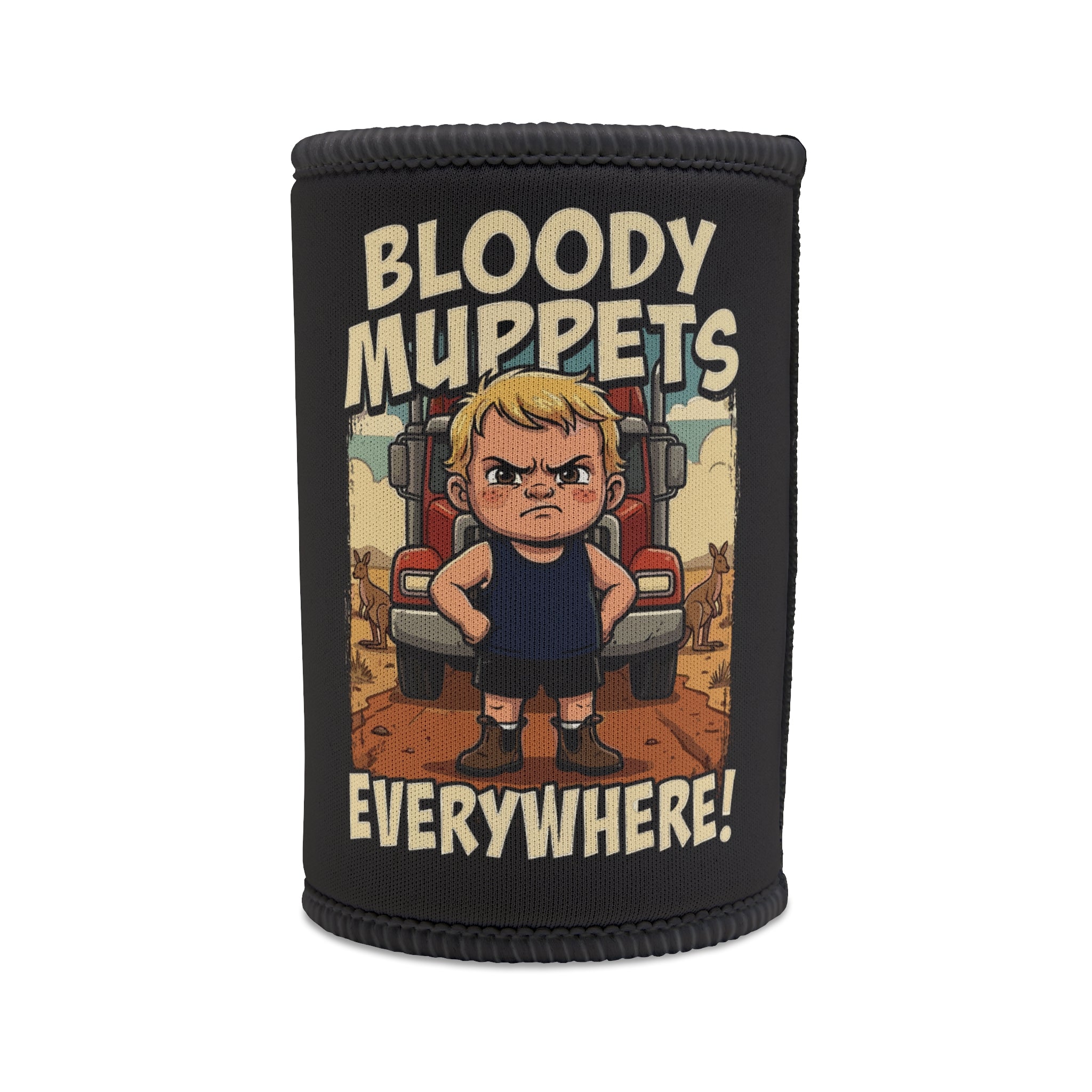 Stubby Cooler - Baby Trucker Bloody Muppets Everywhere!