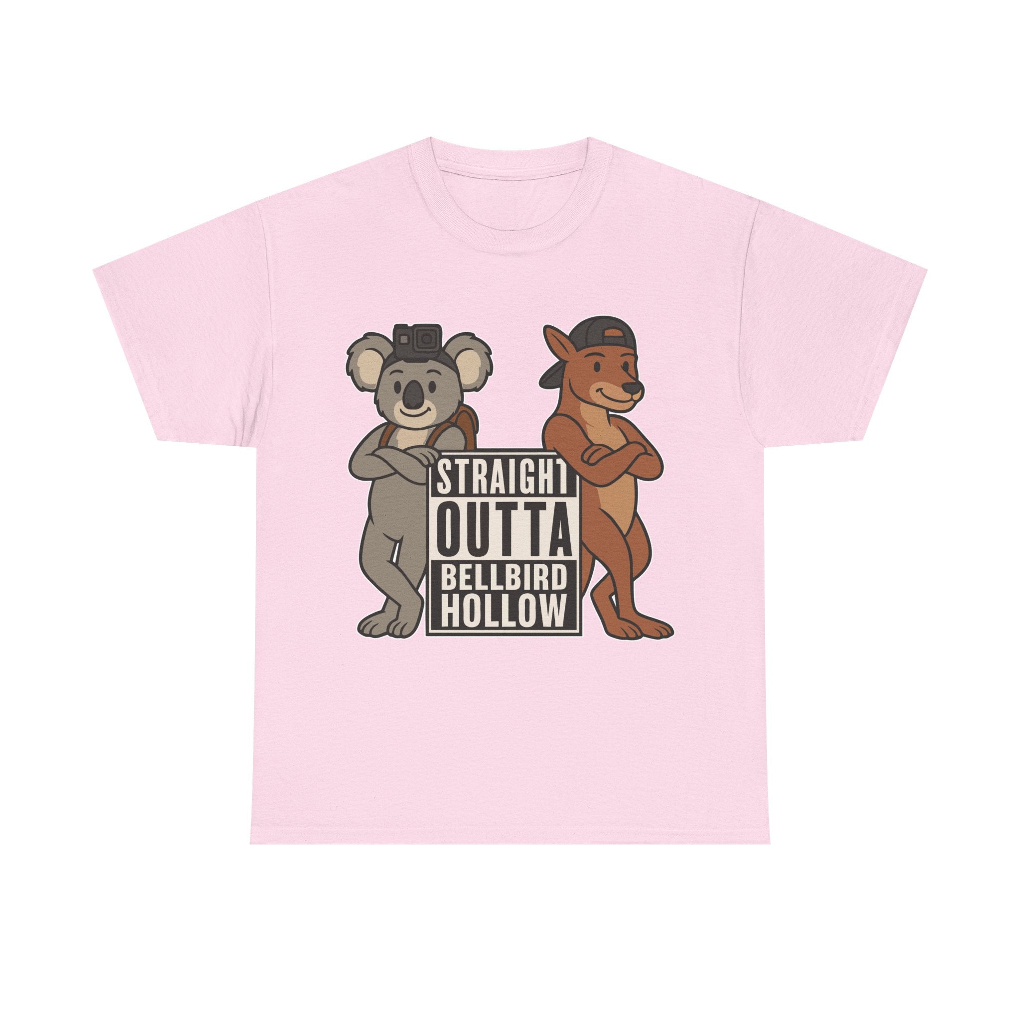 🦘 Bellbird Hollow Tee – “Straight Outta Bellbird Hollow” Unisex Heavy Cotton Shirt