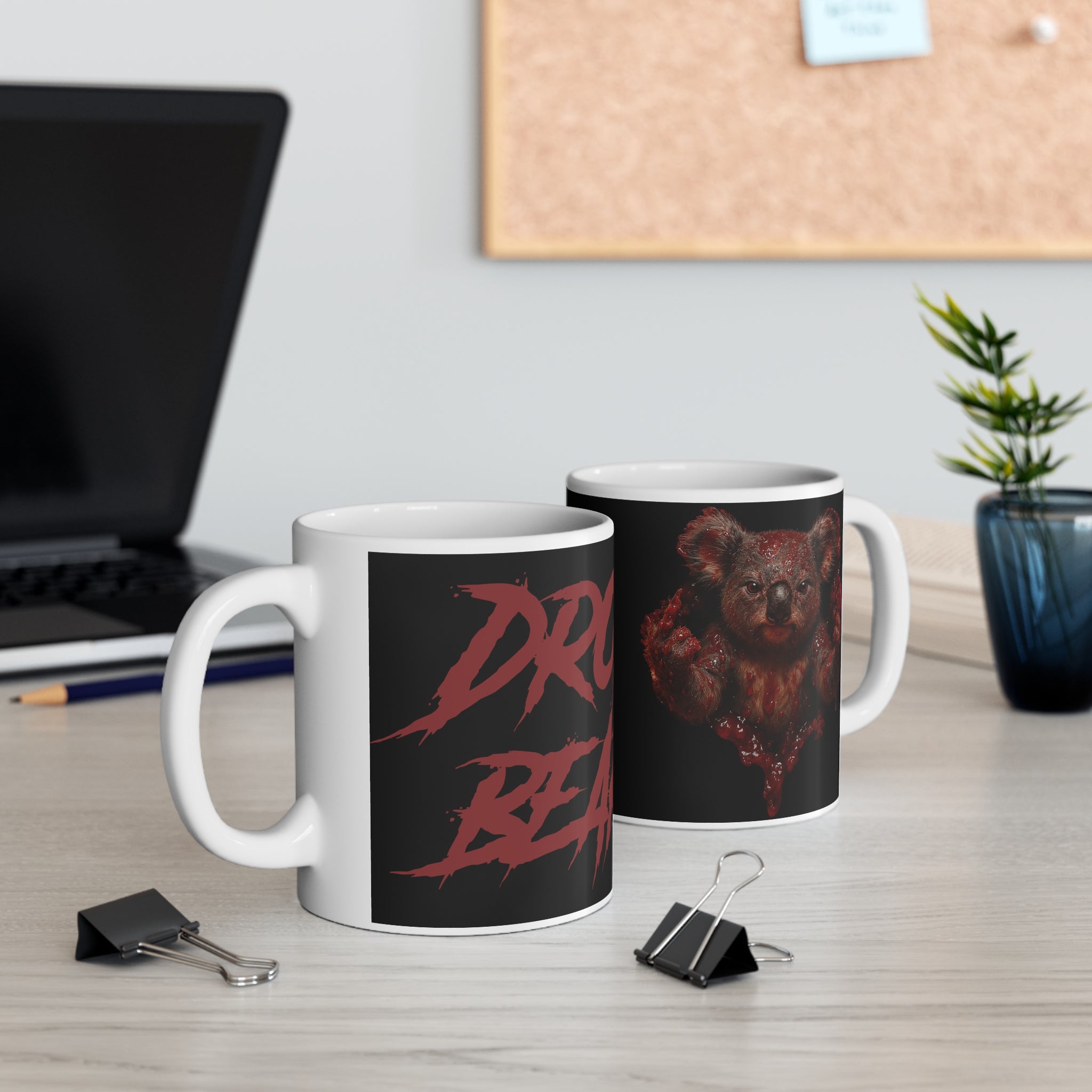 ☕ Bellbird Hollow Mug – “DROP BEAR” 🔥🐨😈