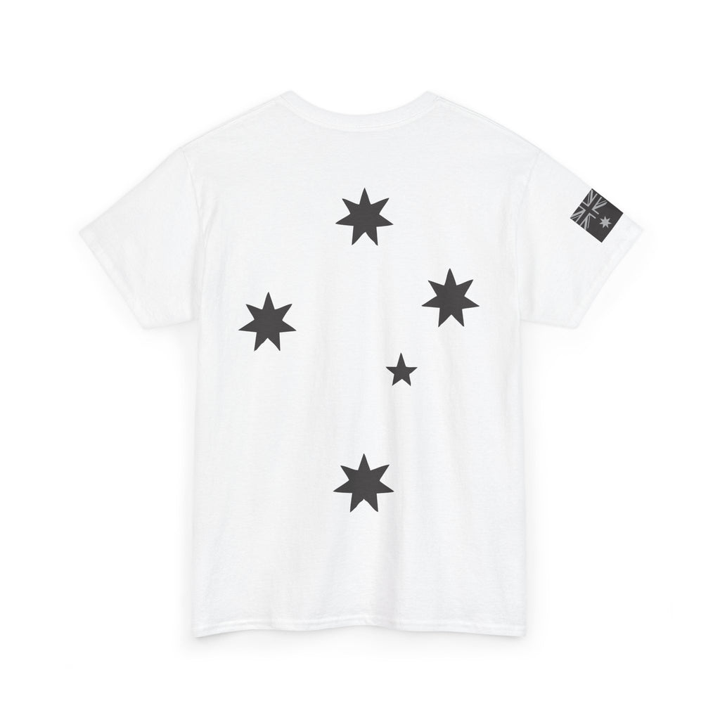 ⭐🇦🇺 Southern Stars Minimalist Tee – Quiet Aussie Pride (Unisex Heavy Cotton)