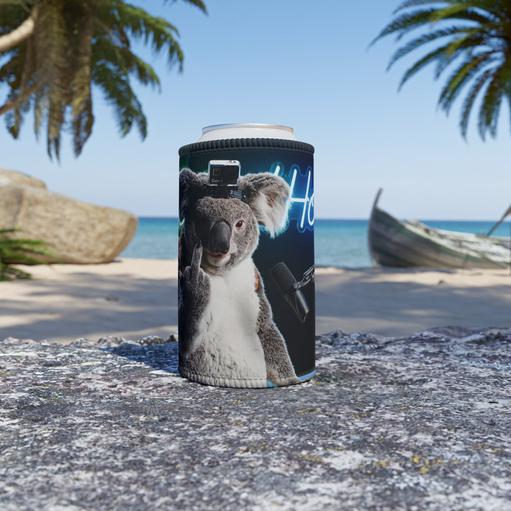 🍻 Bellbird Hollow Stubby Cooler – “Studio Flick Off”