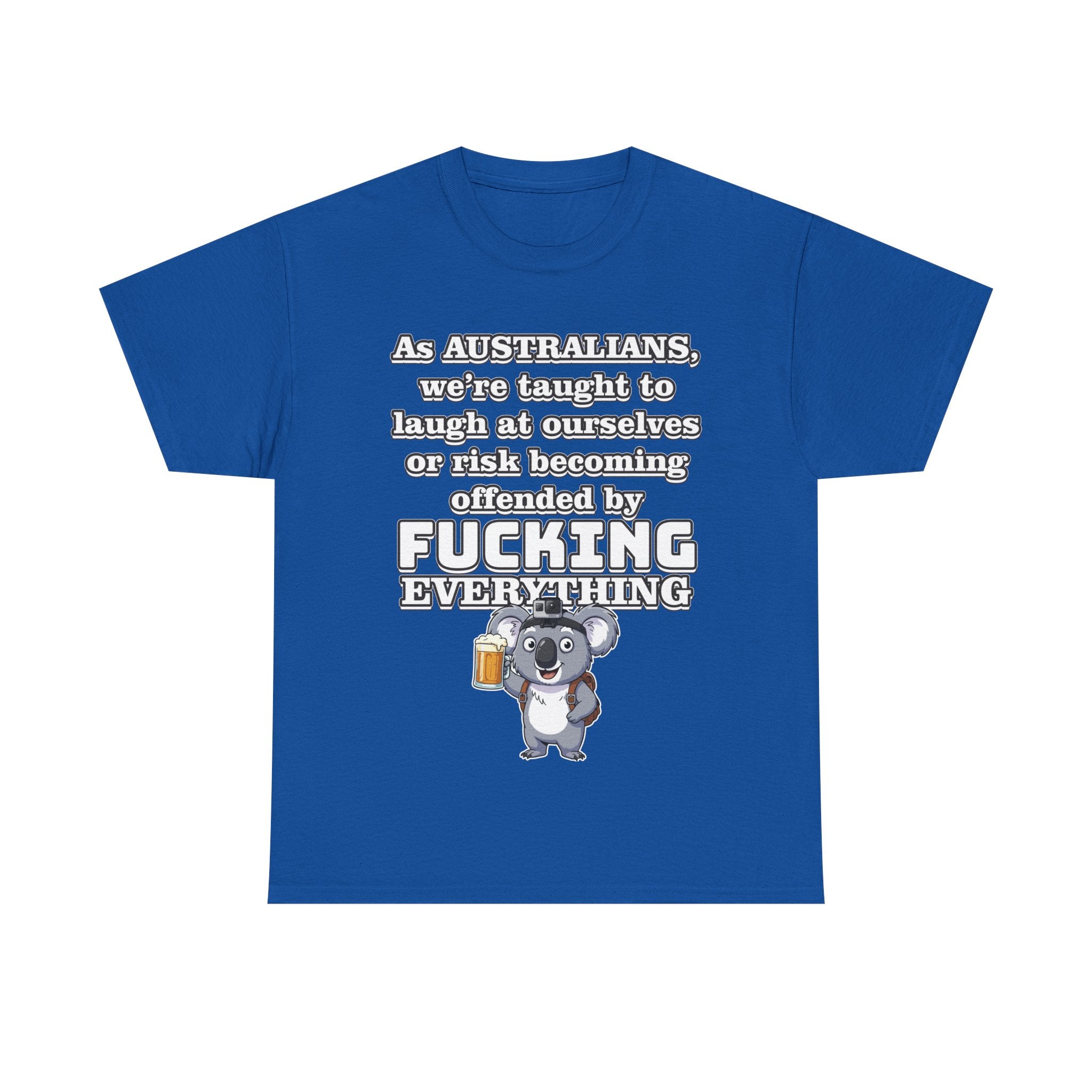👕 Bellbird Hollow Tee "Funny Australian Koala Tee" 🍻🌞 (Unisex Heavy Cotton)