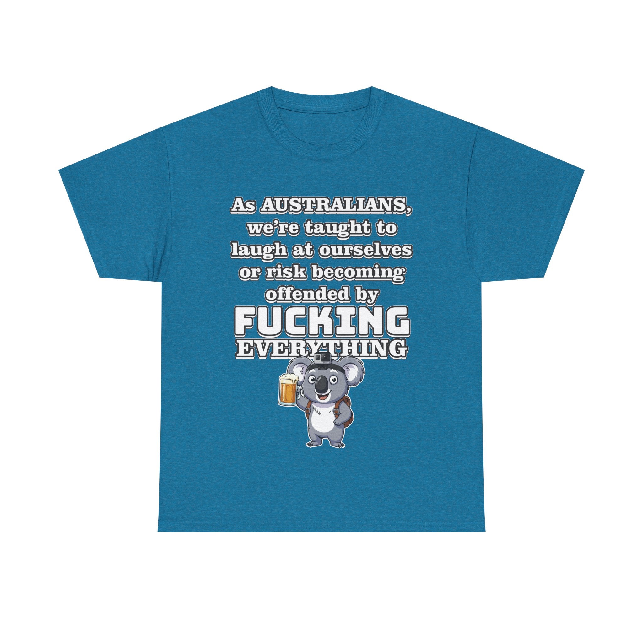 👕 Bellbird Hollow Tee "Funny Australian Koala Tee" 🍻🌞 (Unisex Heavy Cotton)