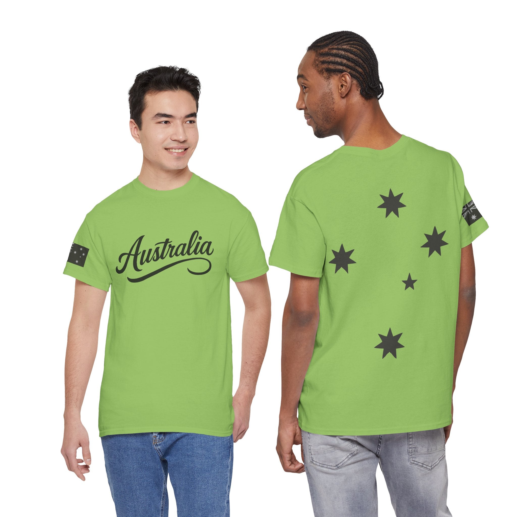 ⭐🇦🇺 Southern Stars Minimalist Tee – Quiet Aussie Pride (Unisex Heavy Cotton)