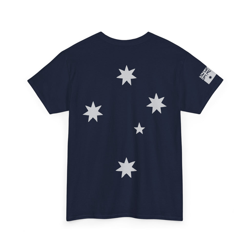 ⭐🇦🇺 Southern Stars Minimalist Tee – Quiet Aussie Pride (Unisex Heavy Cotton)