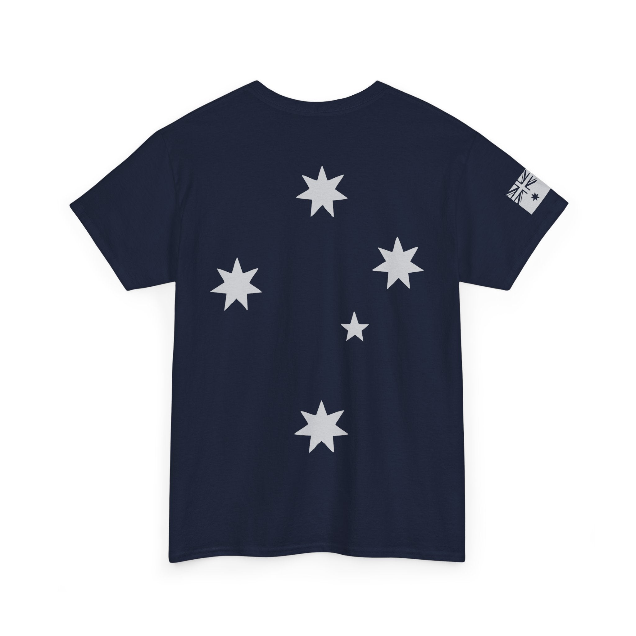 ⭐🇦🇺 Southern Stars Minimalist Tee – Quiet Aussie Pride (Unisex Heavy Cotton)