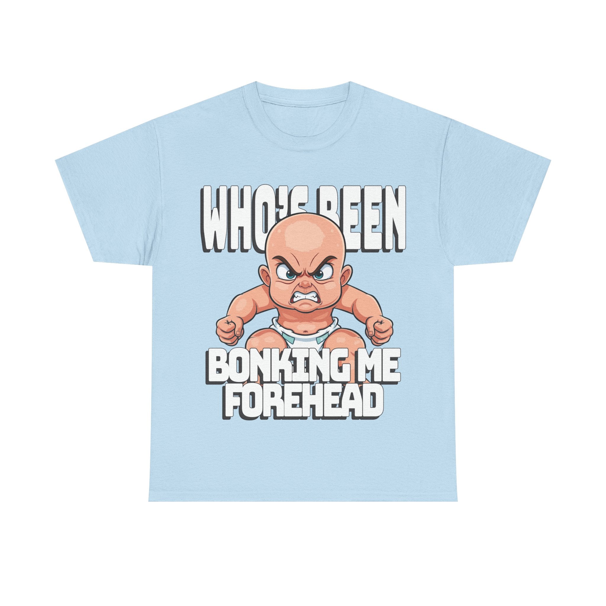 👕 Bellbird Hollow Tee "Who's Been Bonking Me Forehead " 😎😂 (Unisex Heavy Cotton)