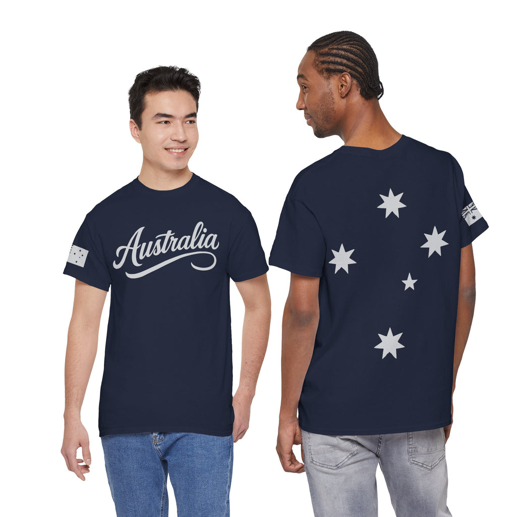 ⭐🇦🇺 Southern Stars Minimalist Tee – Quiet Aussie Pride (Unisex Heavy Cotton)