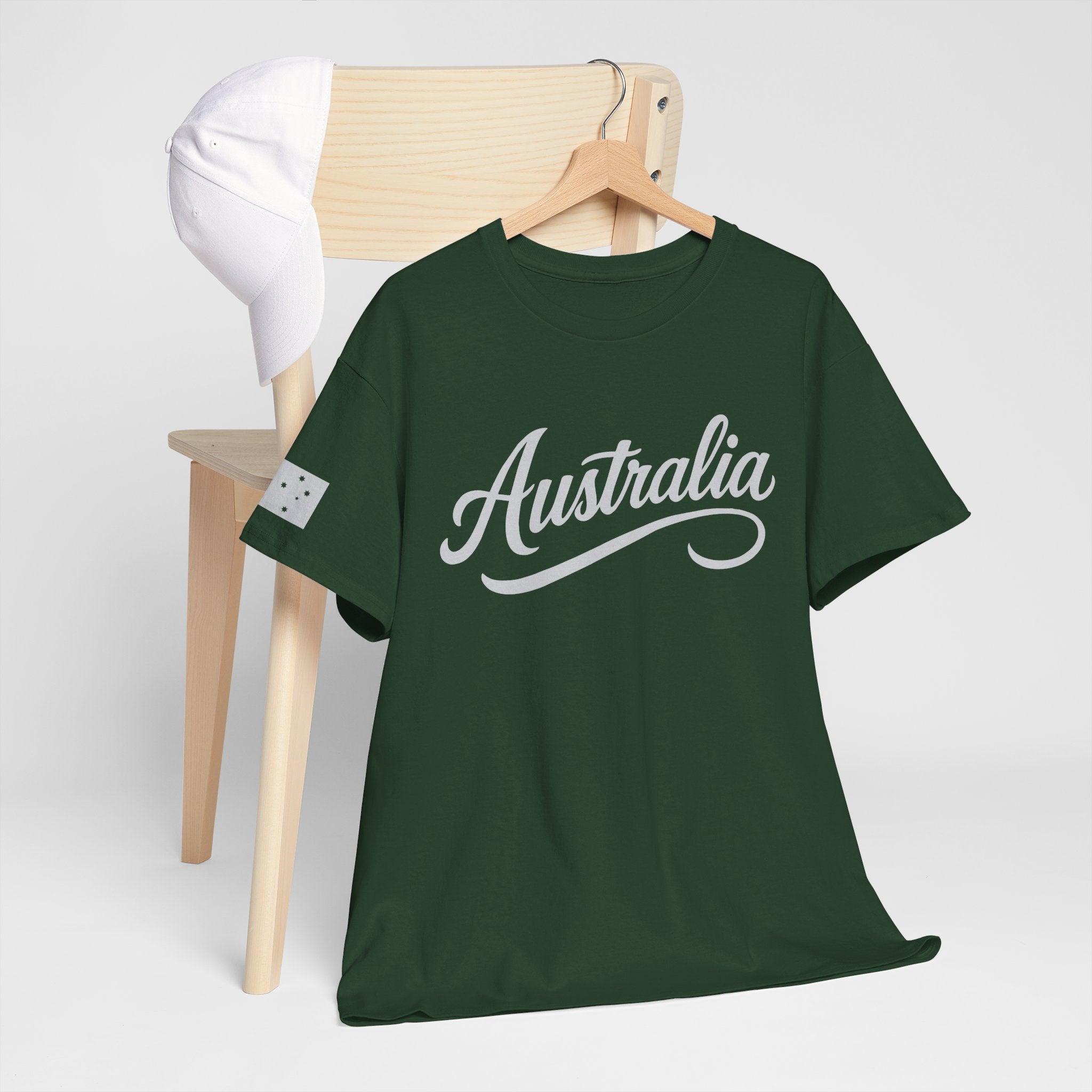 ⭐🇦🇺 Southern Stars Minimalist Tee – Quiet Aussie Pride (Unisex Heavy Cotton)
